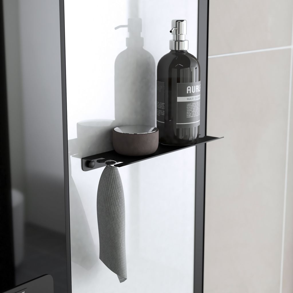 Dusche Komplett Marwell Dampf Duschkabine Spa Round Produktbild 6