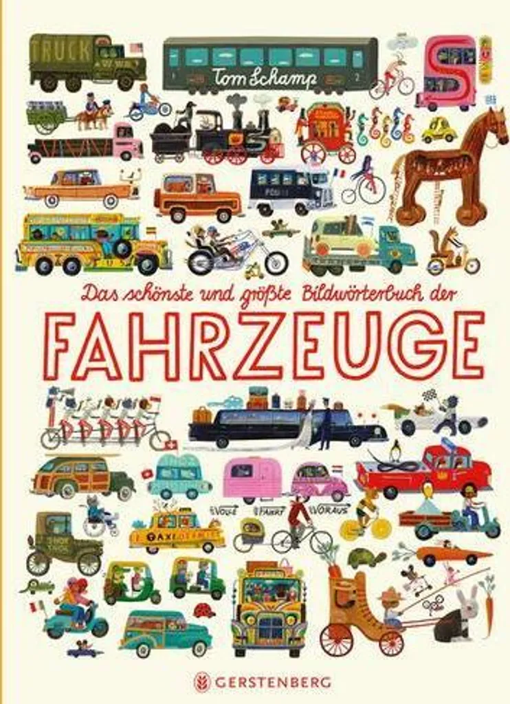 Livre d'images éducatif sur les transports et engins de chantier format XL