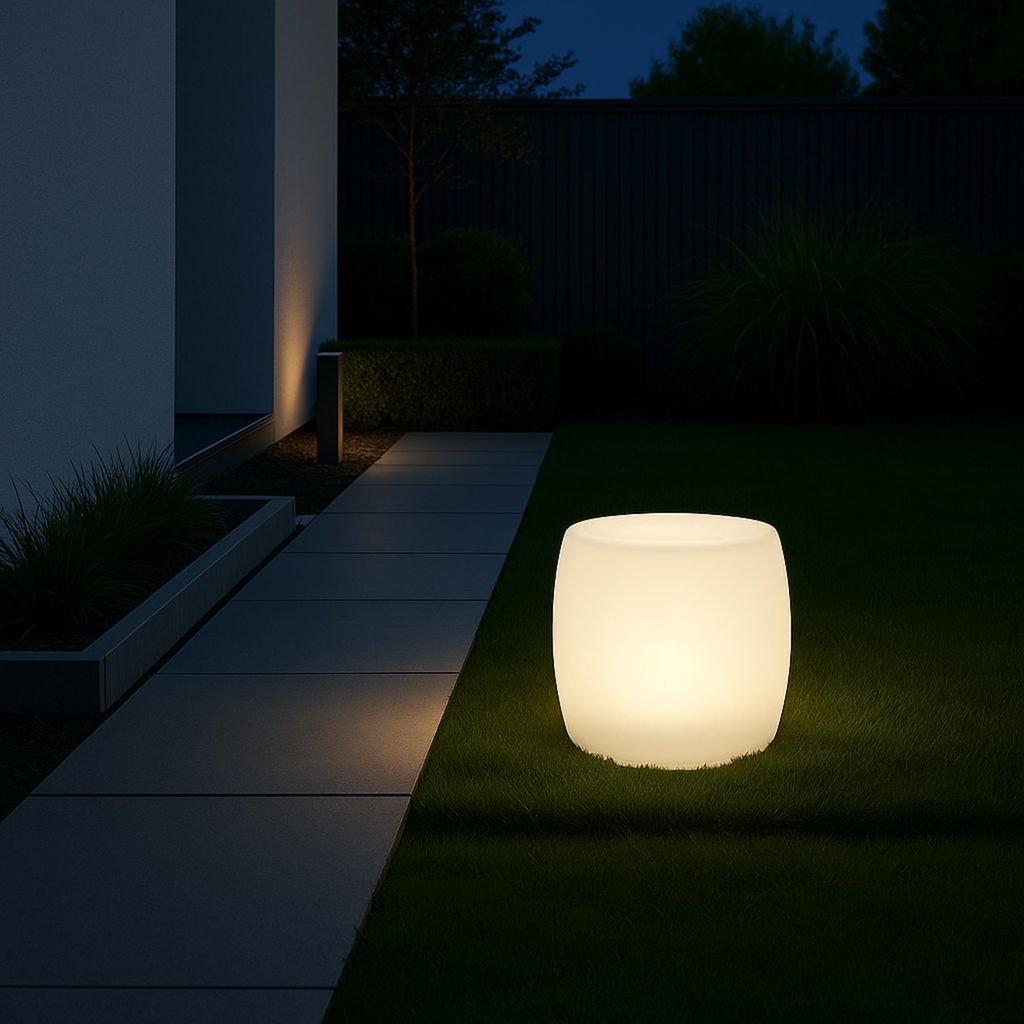 MeLiTec Solarleuchte - LED-Solar-Gartenlampe für Garten Produktbild 