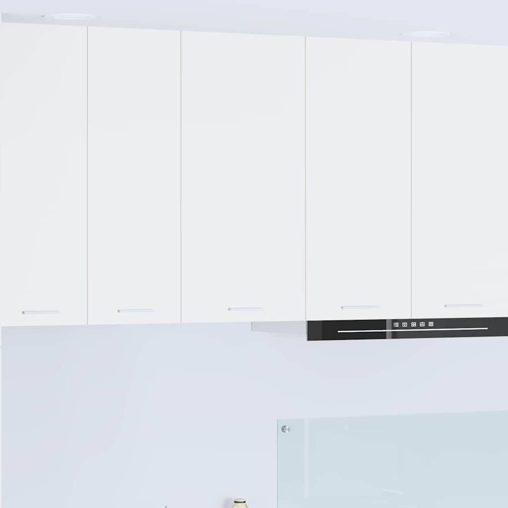 "Schlussverkauf" Hängeschrank Küche - moderne Küchenschrank - 1 pc - mit Speicher Weiß 40x31x80 cm Holzwerkstoff C10131