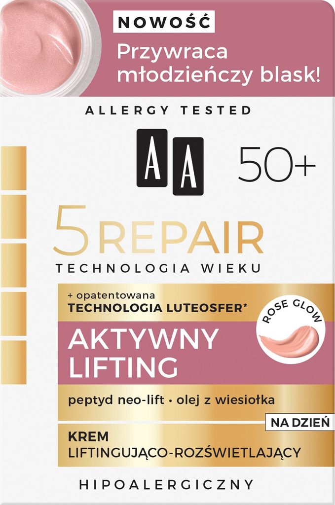 Age Technology 5Repair 50+ Active Lifting Tagescreme Produktbild 