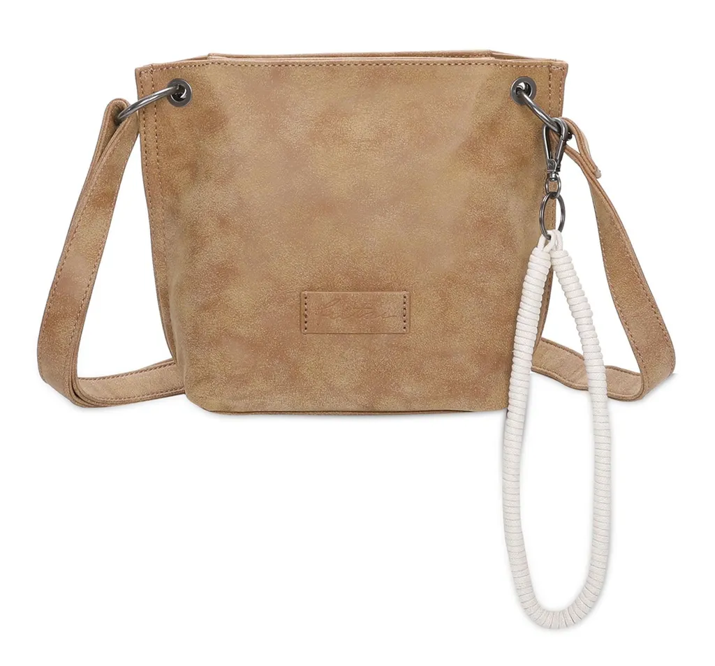 Sac bandoulière vintage marron léger et pratique pour soulager le dos