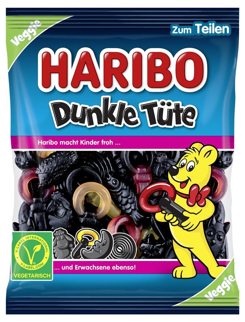 Haribo Dark Bag 175g Zdjęcie produktu 