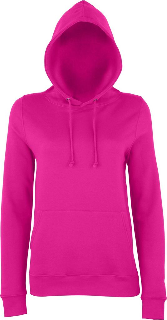 AWDis Just Hoods Damen Kapuzenpullover / Hoodie RW3481 (XS) (Dunkles Pink)