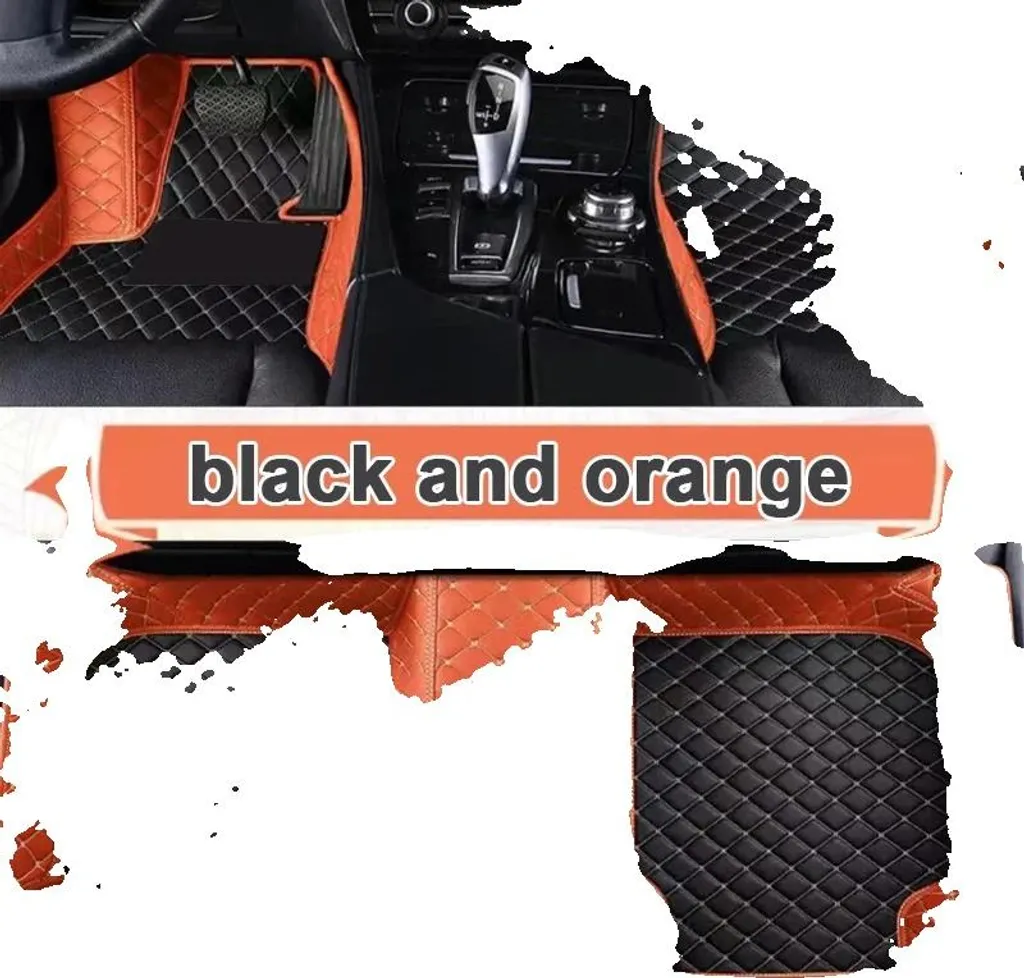Tapis de sol voiture luxe en cuir pour Buick Encore et Opel Mokka X - 3p