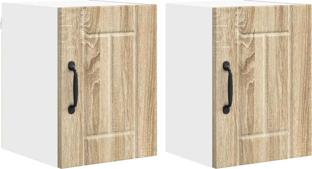 OFFERTA SYFAX™: Set 2 Mobili Cucina Rovere Sonoma - Solo 30x31x40 cm