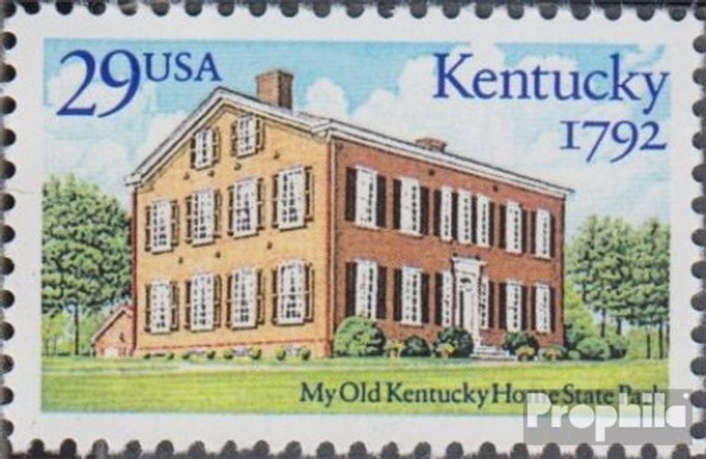 Briefmarken USA 1992 Mi 2240 (kompl.Ausg.) postfrisch 200 Jahre Kentucky