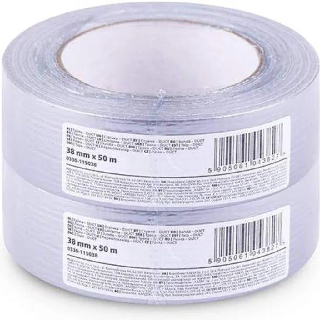 Réparer et sceller facilement avec le ruban adhésif gris lot de 3 x 50m