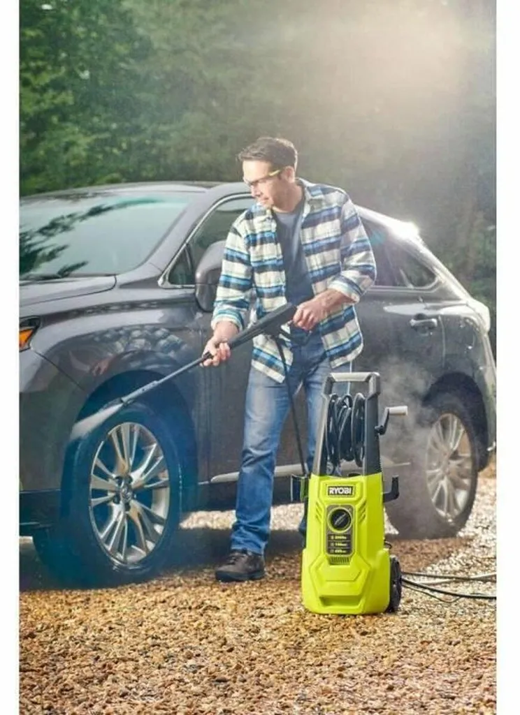 Hydrocureur Ryobi 2000W avec flexible 7.5m - 160 bars de pression - 3