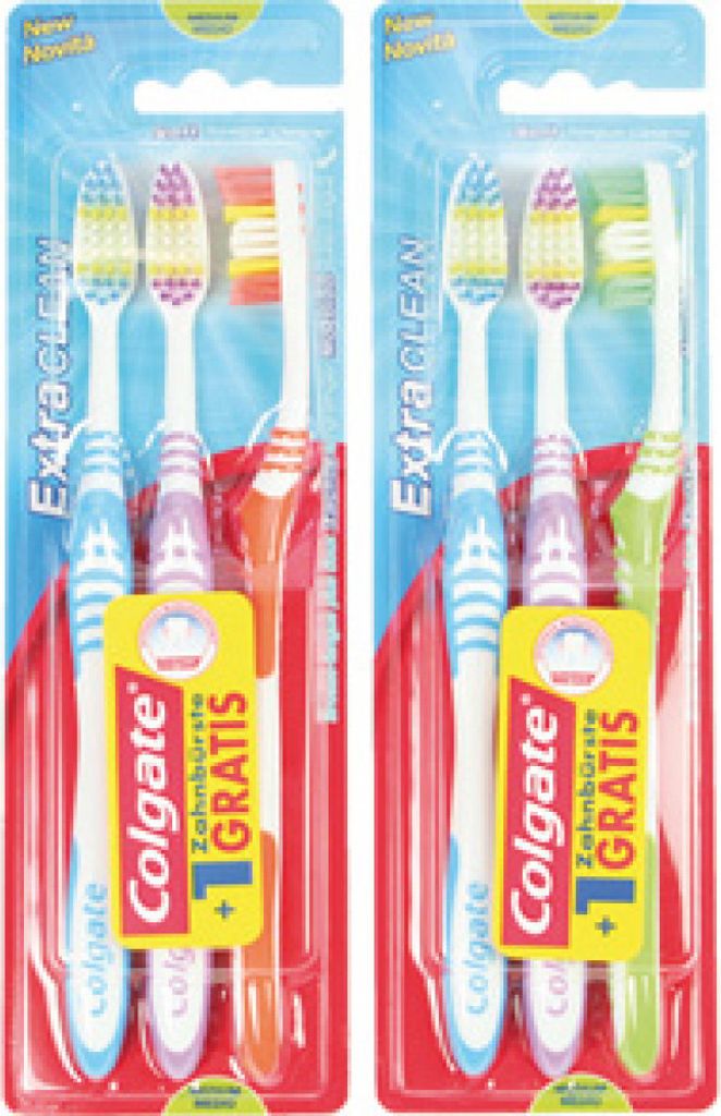 Colgate Zahnbürste medium 3er Set Produktbild 
