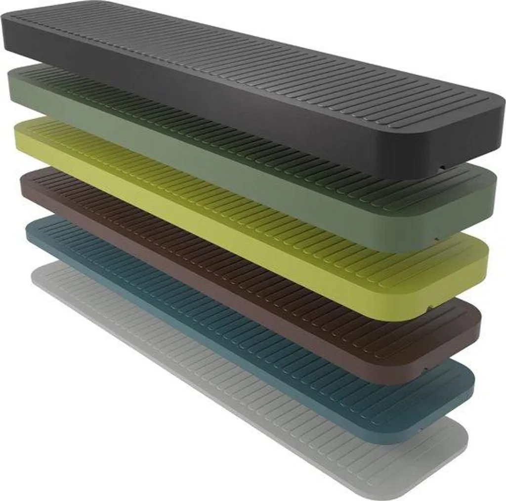Plaques de repère pour géomètre 100x24 mm en plastique calibrées - 600 pcs