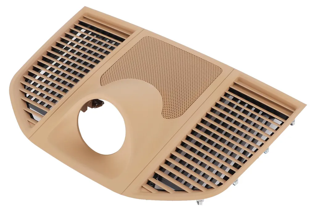 Cadre de Protection Horloge Beige - Accessoire Bord Porsche Macan 95B