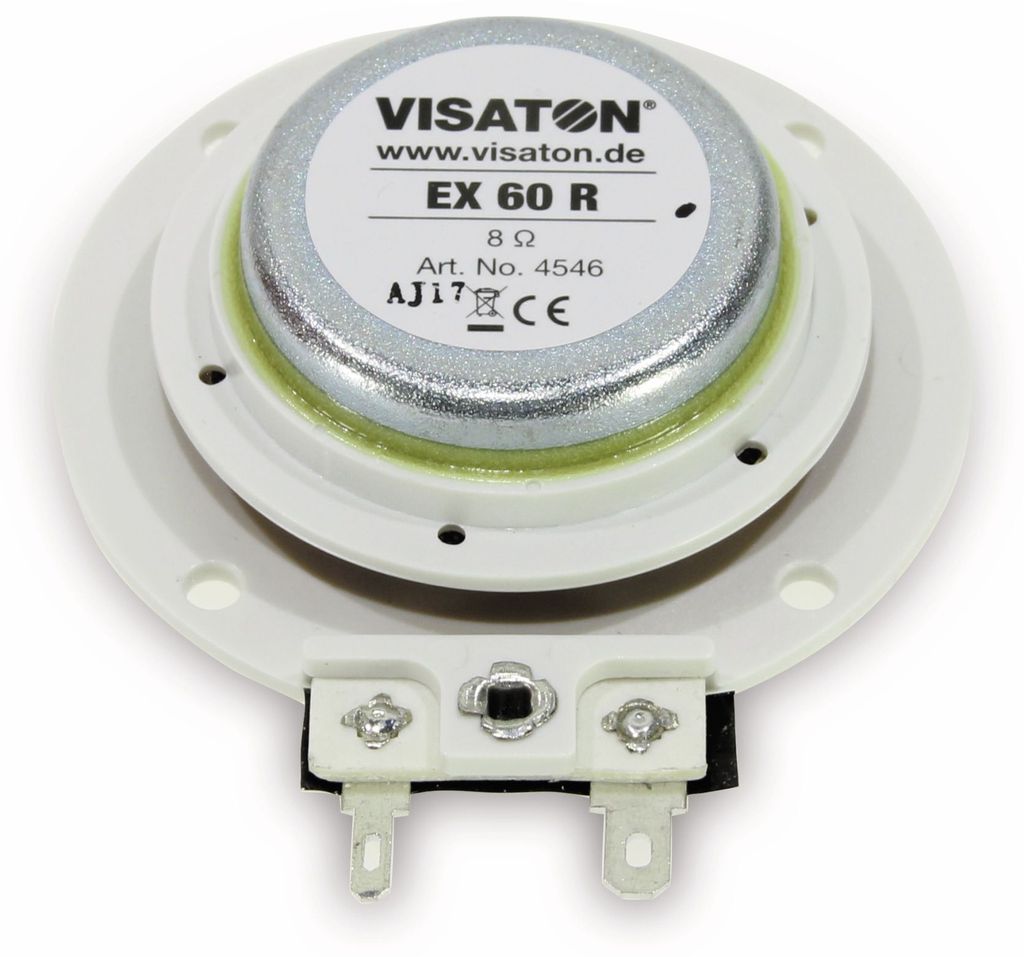 Visaton 4546 Ohm EX 60 R / 8 Koerperschall-Lautsprecher 8Ω 1St, 25 W