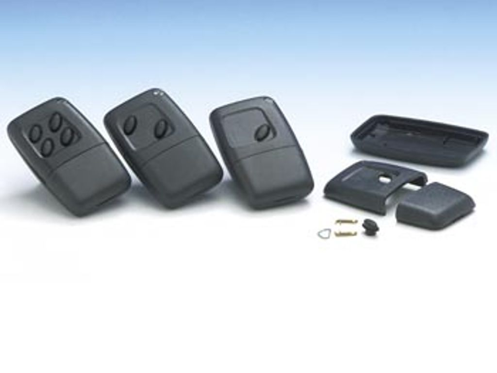 ABS-GEHÄUSE MODELL 'POCKET' - WASSERDICHT - DUNKELGRAU - 73 x 43.1 x 18.3 mm