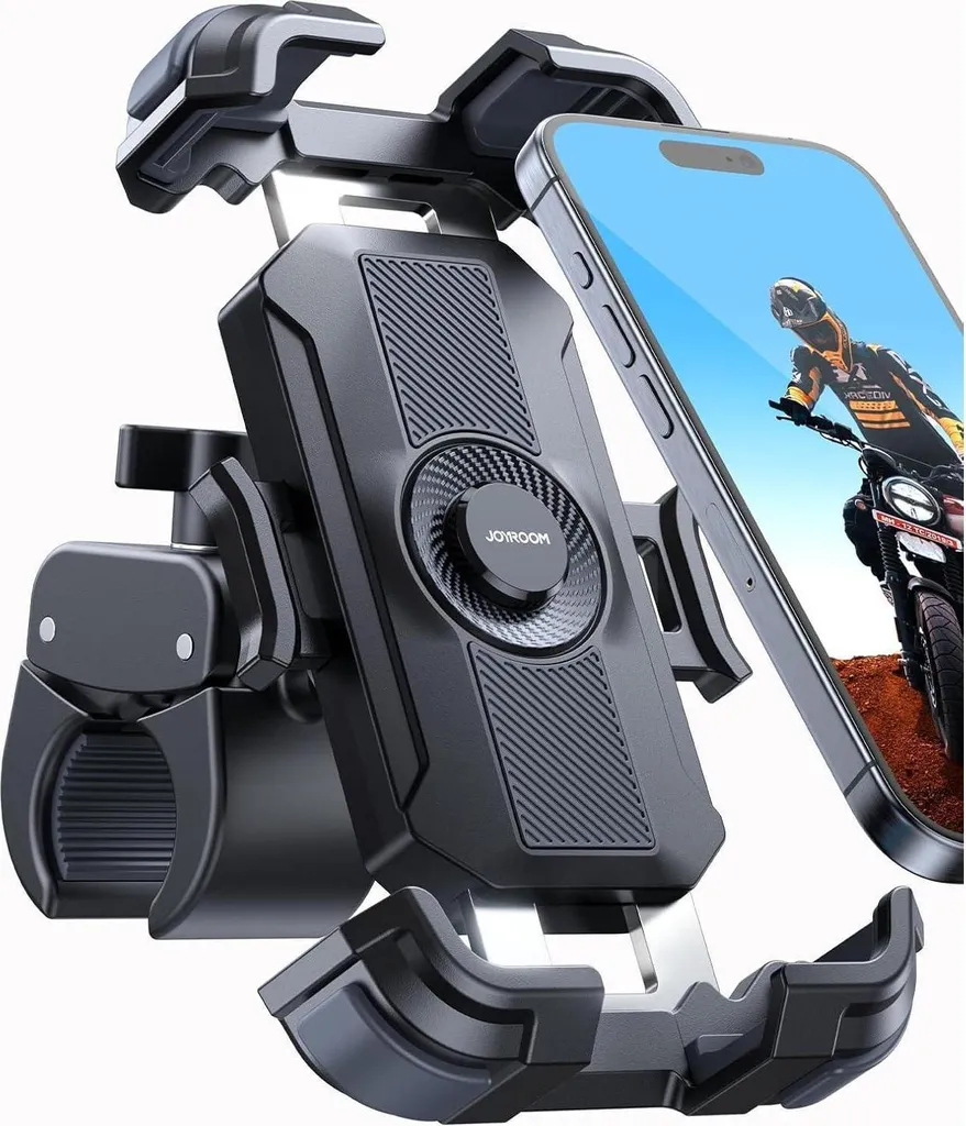JOYROOM Porta Cellulare Bici Metallo Antiurto: Avventura senza Limiti