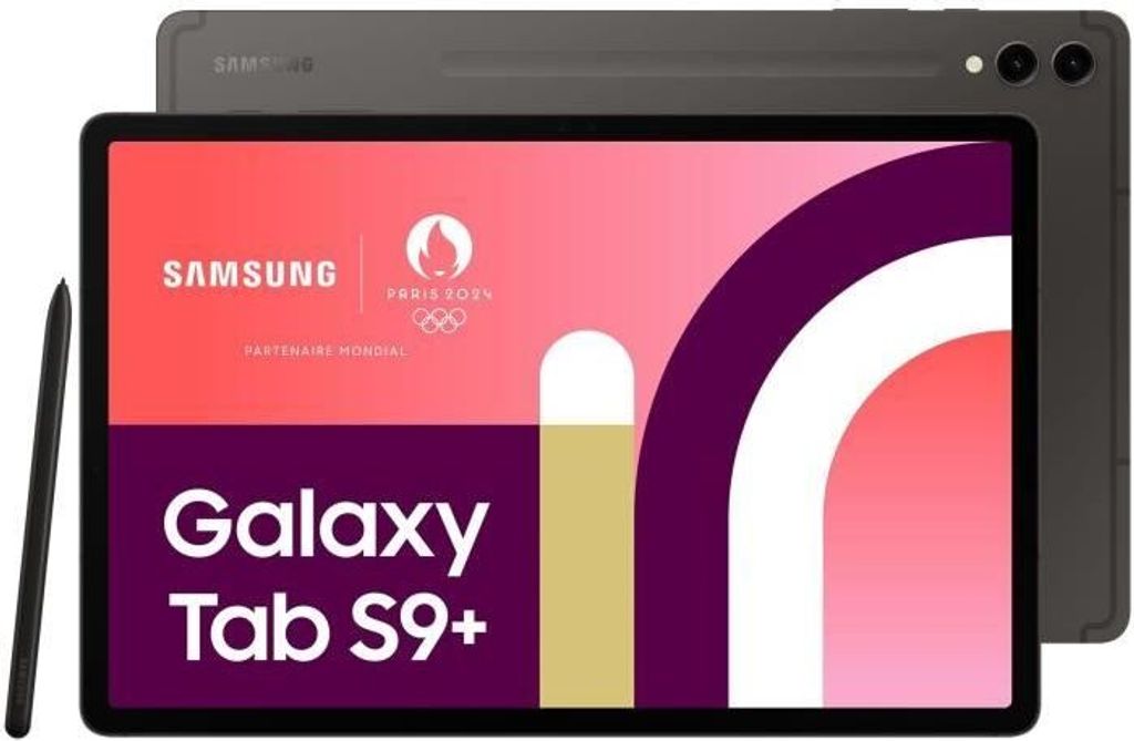 Samsung Galaxy Tab S9+ WiFi (256GB) 12GB graphit Produktbild 