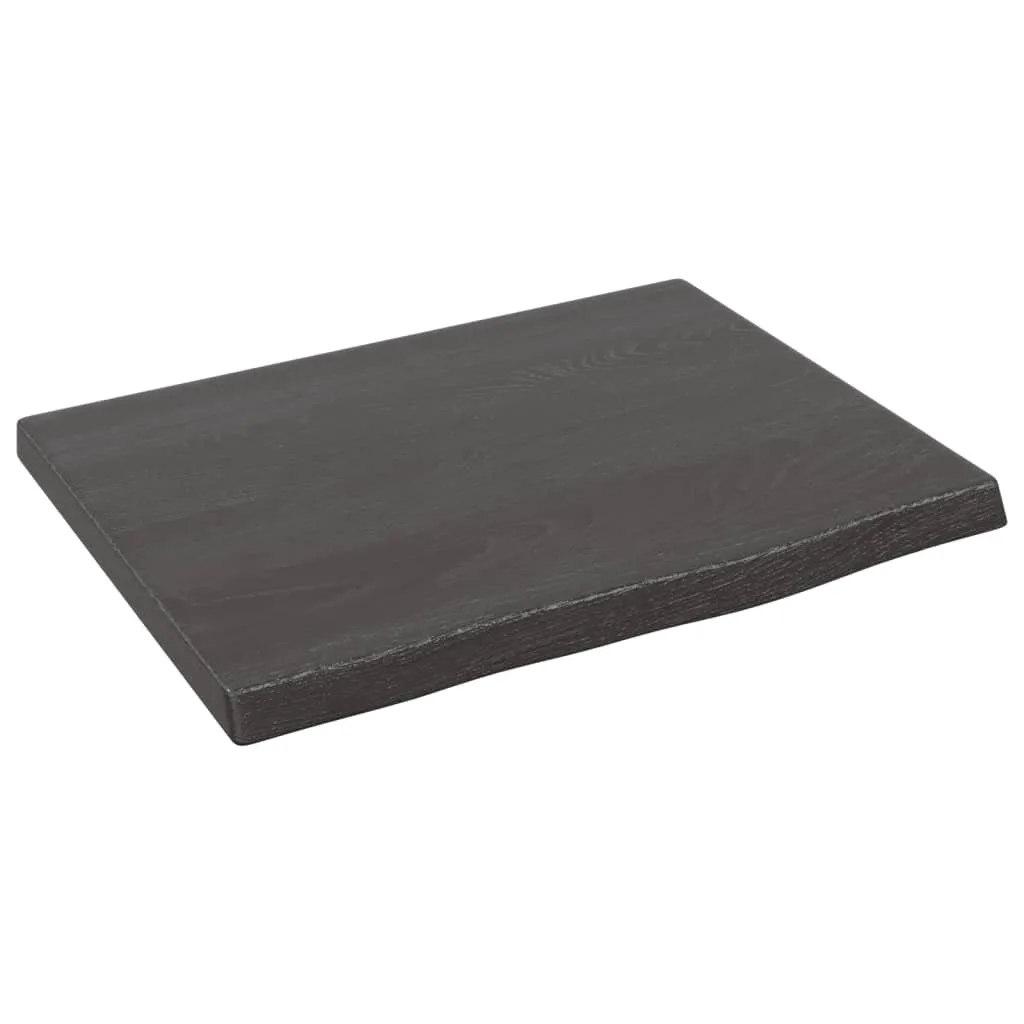 Mensola Rovere Scuro 40x30 | Calore del Legno Massiccio in Casa