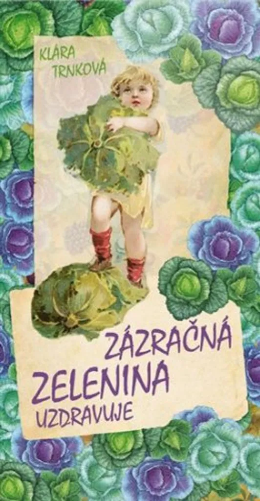 Livre Illustré Légumes Miraculeux par Klára Trnková - Style Vintage