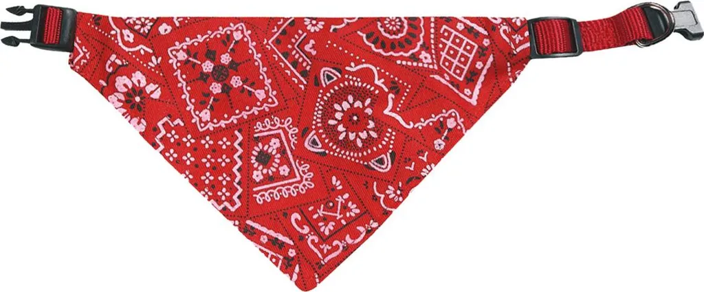 Regalo per il tuo Cane: Collare Karlie con Bandana Rosso 25-40cm