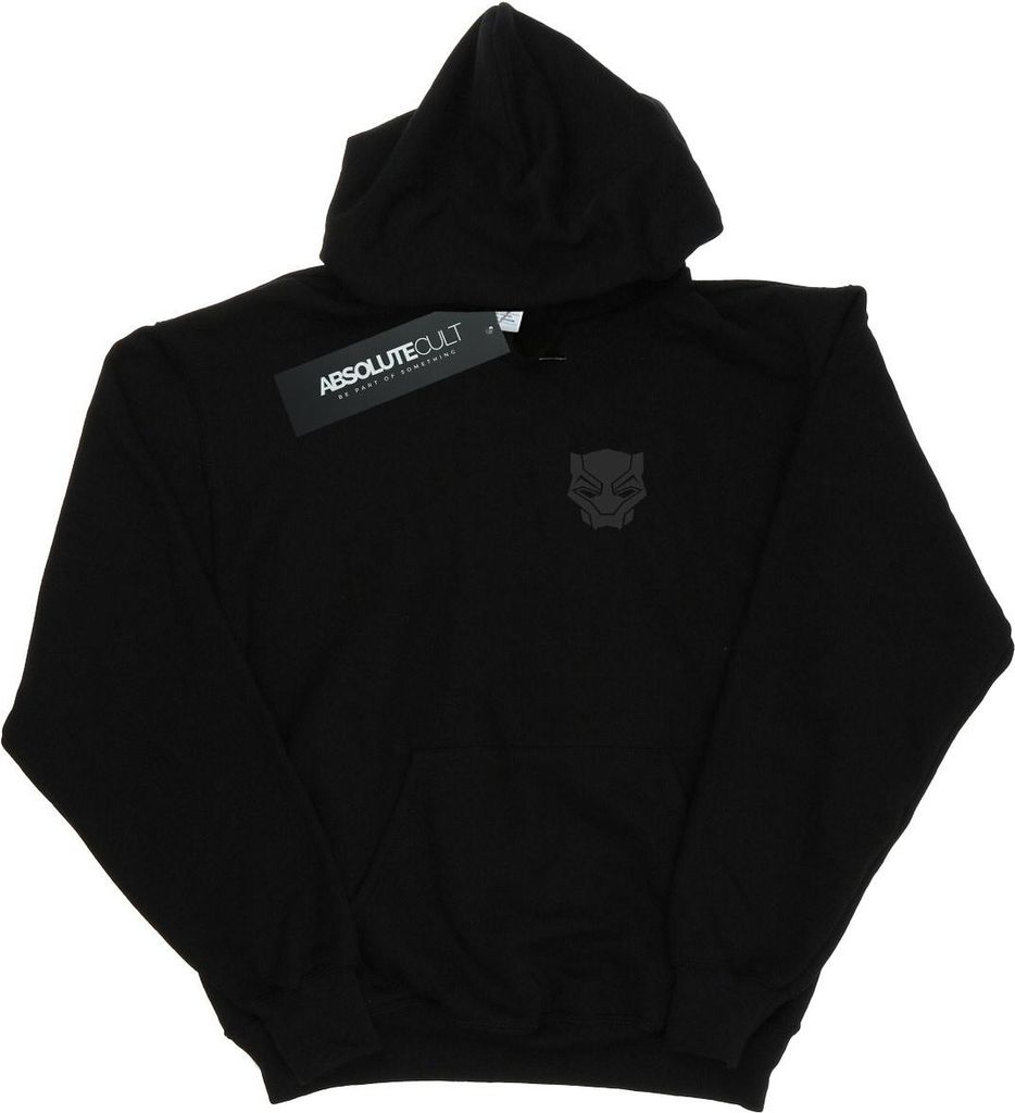 Marvel - "Black On Black" Kapuzenpullover für Jungen BI3799 (152-158) (Schwarz)