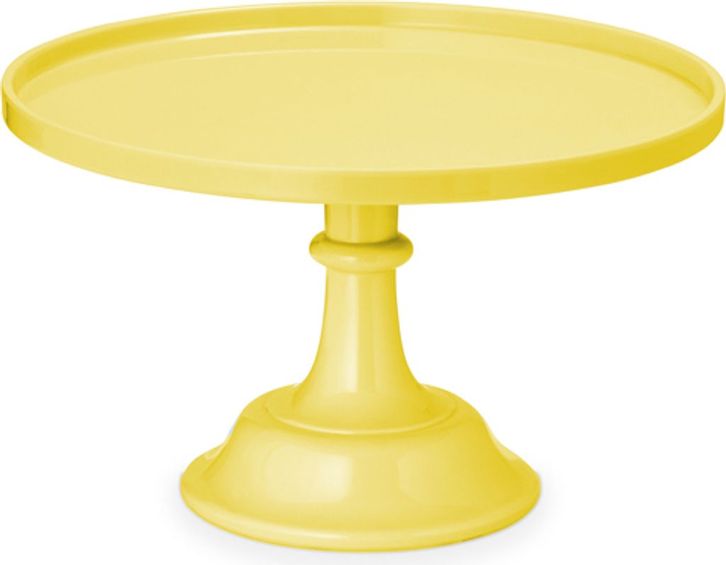 Süßigkeitenschale, Etagere 24-14,5 cm, gelb