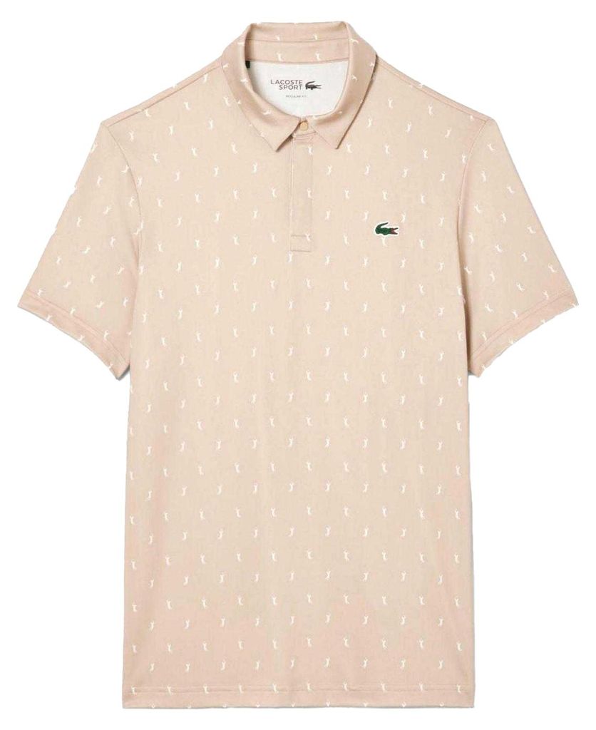 Lacoste - Poloshirt für Herren, Mit UV-Schutz, Regulär GT14632 (L) (Beige)
