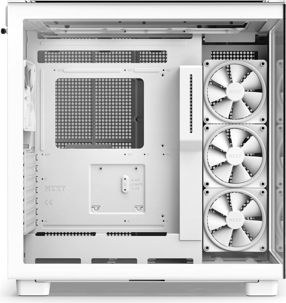 NZXT Case H9 Elite White Midi ATX (CM-H91EW-01) Produktbild 4