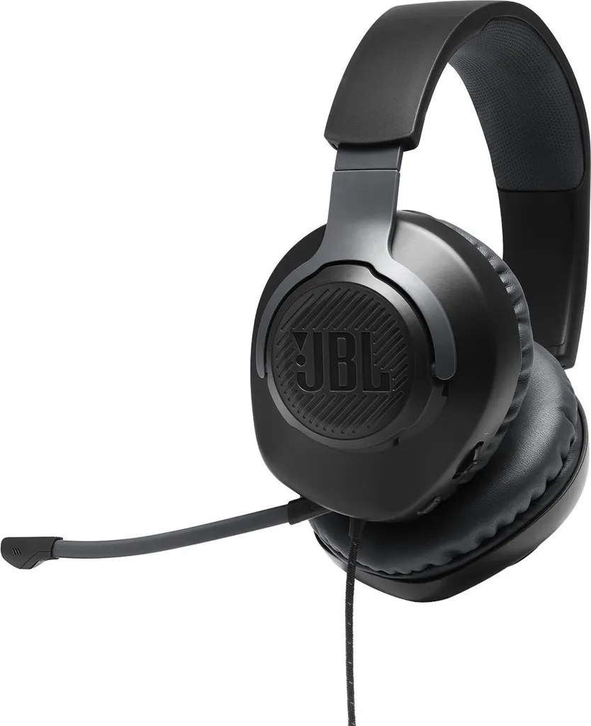 JBL-Q100-BK Quantum 100 Cuffie Gaming Over-Ear Cablate Nere