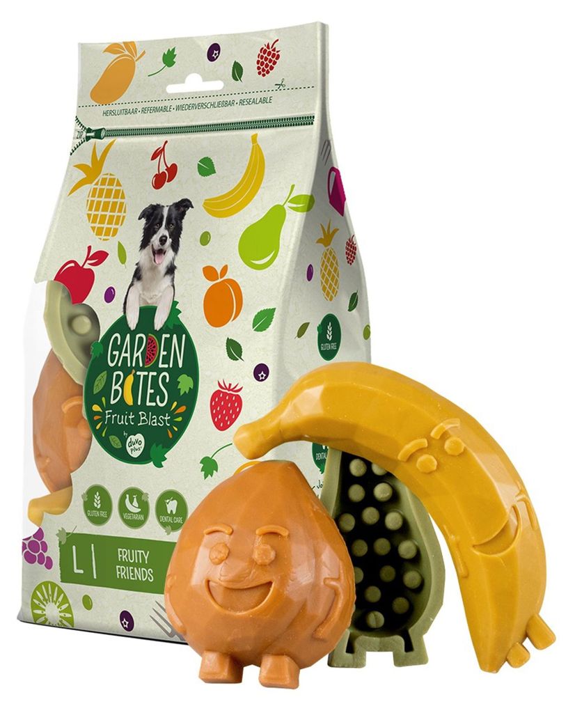 Duvo+ Garden Bites Fruity Friends, formaat: L / Afmetingen: Productafbeelding 