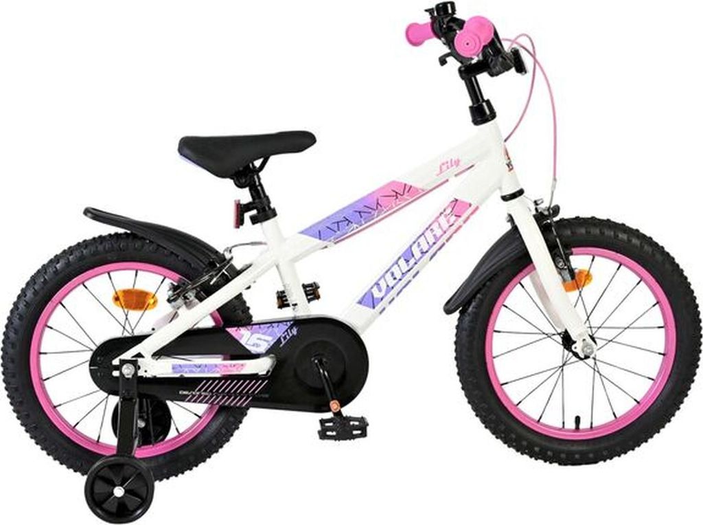 Rower dziecięcy Volare Lily - dla dziewczynek - 16 cali - Zdjęcie produktu 