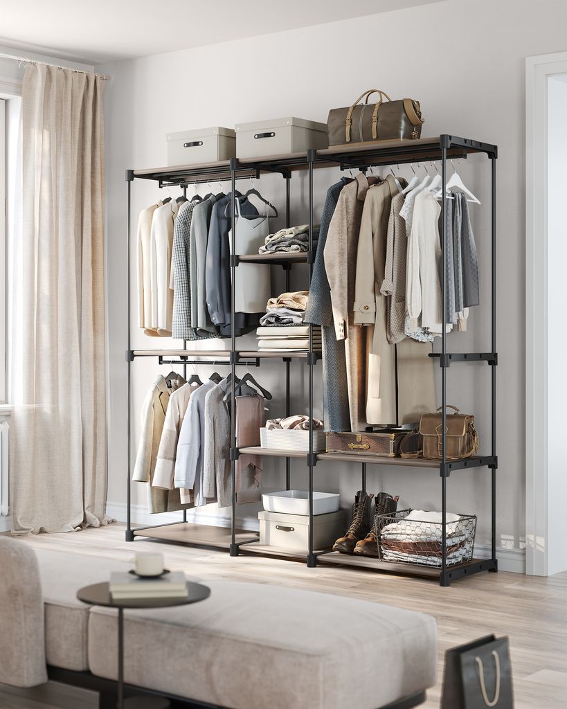 SONGMICS Kleiderschrank, Kleiderständer, freistehende Produktbild 2