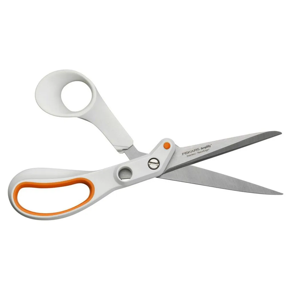 Ciseaux Fiskars ServoCut 9154 : Technologie Micro-Tip et Coupe Facile - 8