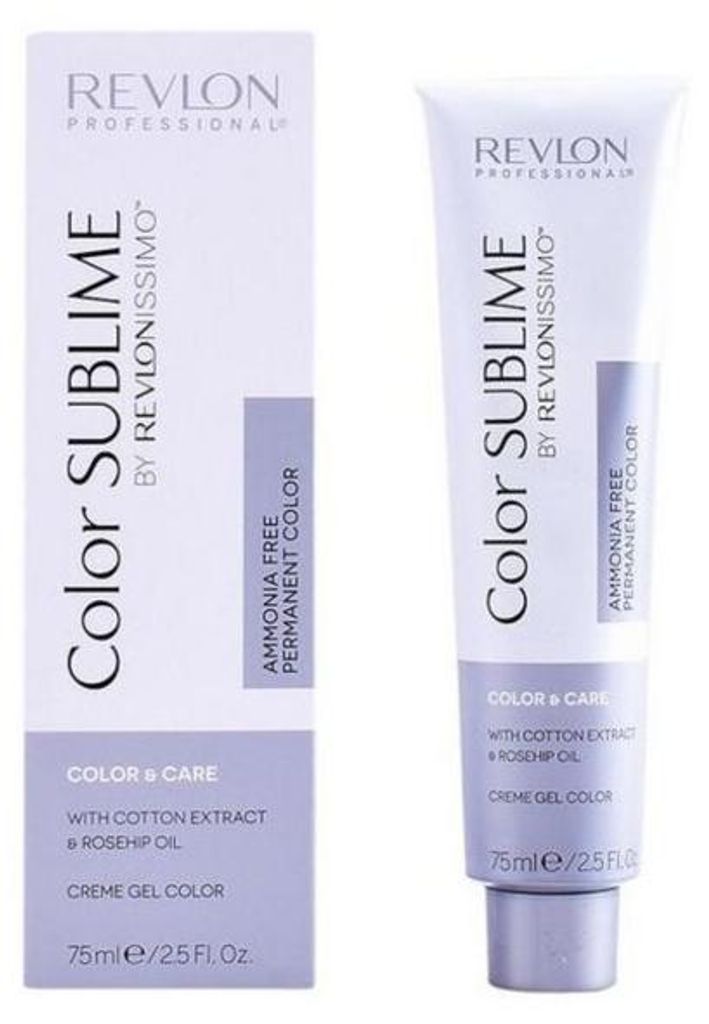 Revlon, Color Sublime, vegane, permanente Haarfarbe, 9 sehr hellblond, 75 ml