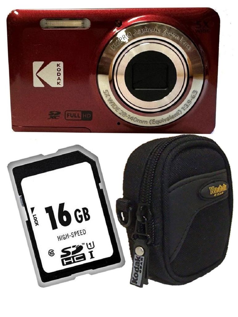Kodak PixPro FZ55 rot Digitalkamera Großes Angebot von PHOTO PORST