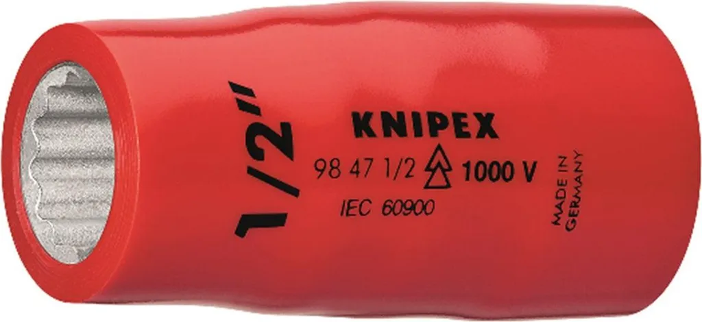 Douille isolée 1/2" Knipex 98 47 1/2 isolation 1000V haute protection
