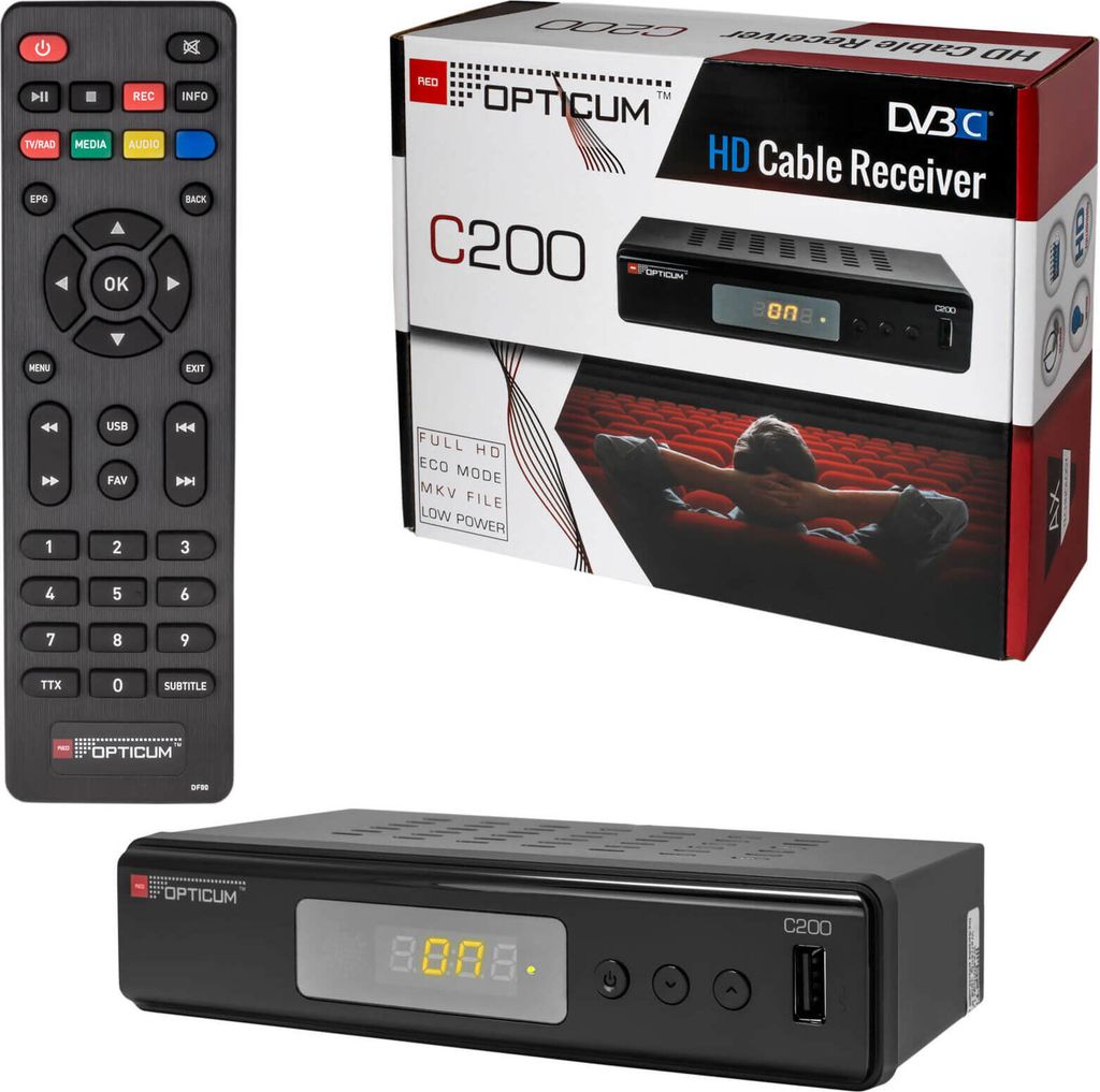 Opticum C200 Ricevitore via cavo Full HD con funzione di Immagine del prodotto 