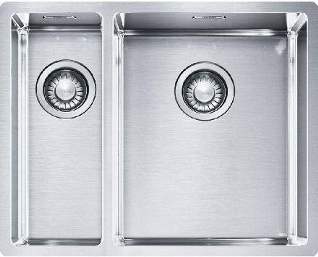 Franke Box - Spülbecken BXX 260/160-34-16/7, 560x450 mm, Edelstahl 127.0369.916