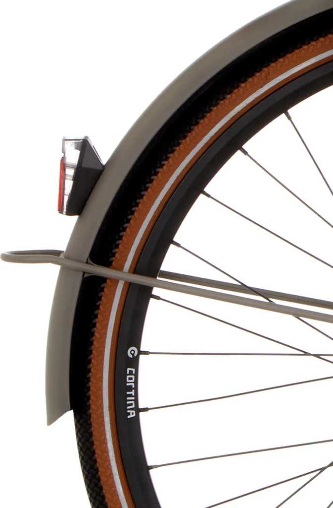 Ricambio Parafango Posteriore Cortina U4 28" - Grigio Opaco Acciaio