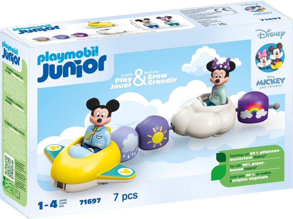71697 Junior & Disney: Mickys & Minnies Wolkenflug, Konstruktionsspielzeug