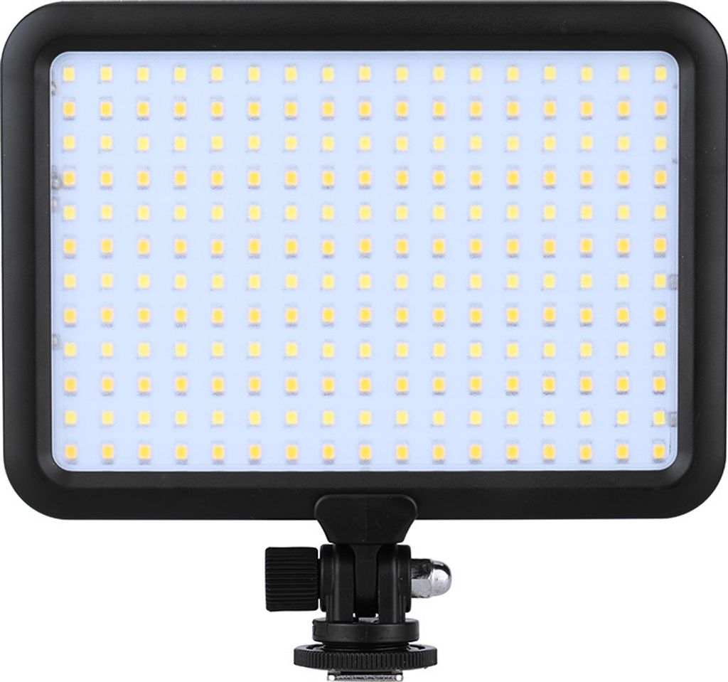 Triopo TTV-204 sehr duenne Fotografische Ausruestung LED-Kamera-Video-Licht-Lampe-Panel 3200K 5500K Dimmbare fuer Canon Nikon Pentax DSLR-Kamera V...
