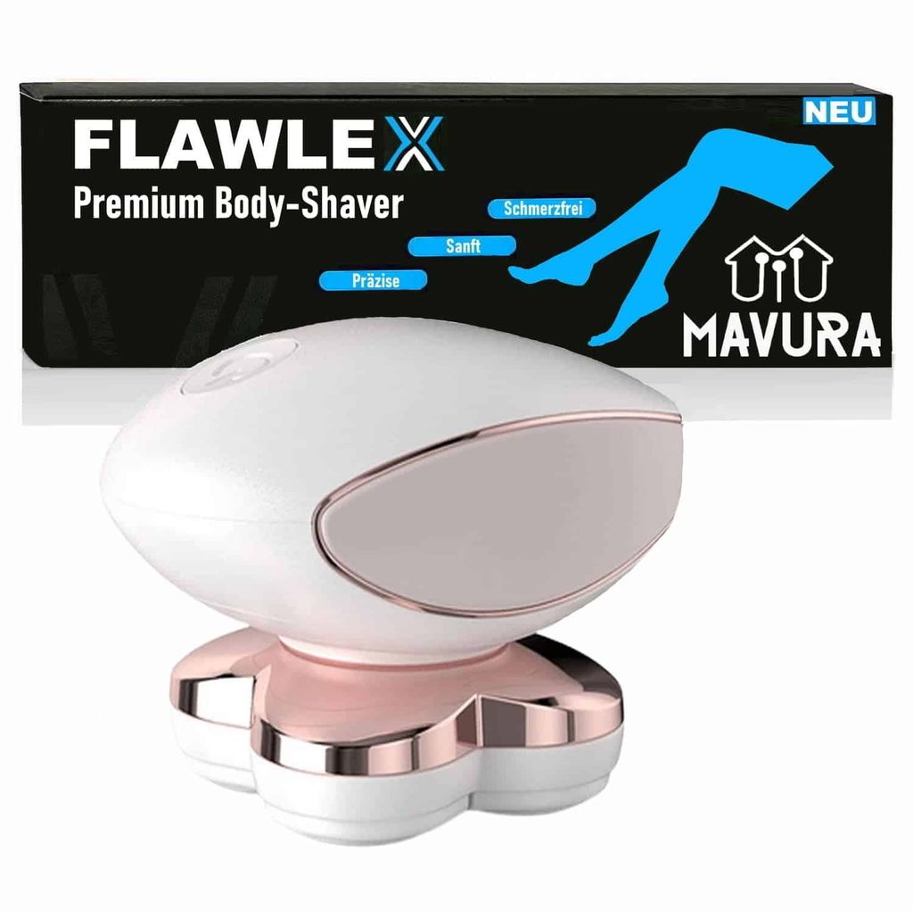 FLAWLEX Haarentferner Epilierer Körper Gesicht Beine Arme Produktbild 