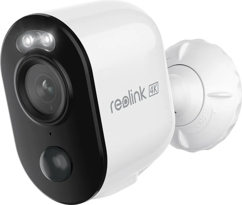Reolink Argus 3 Ultra 8 MP Caméra Surveillance WiFi Extérieur Blanche