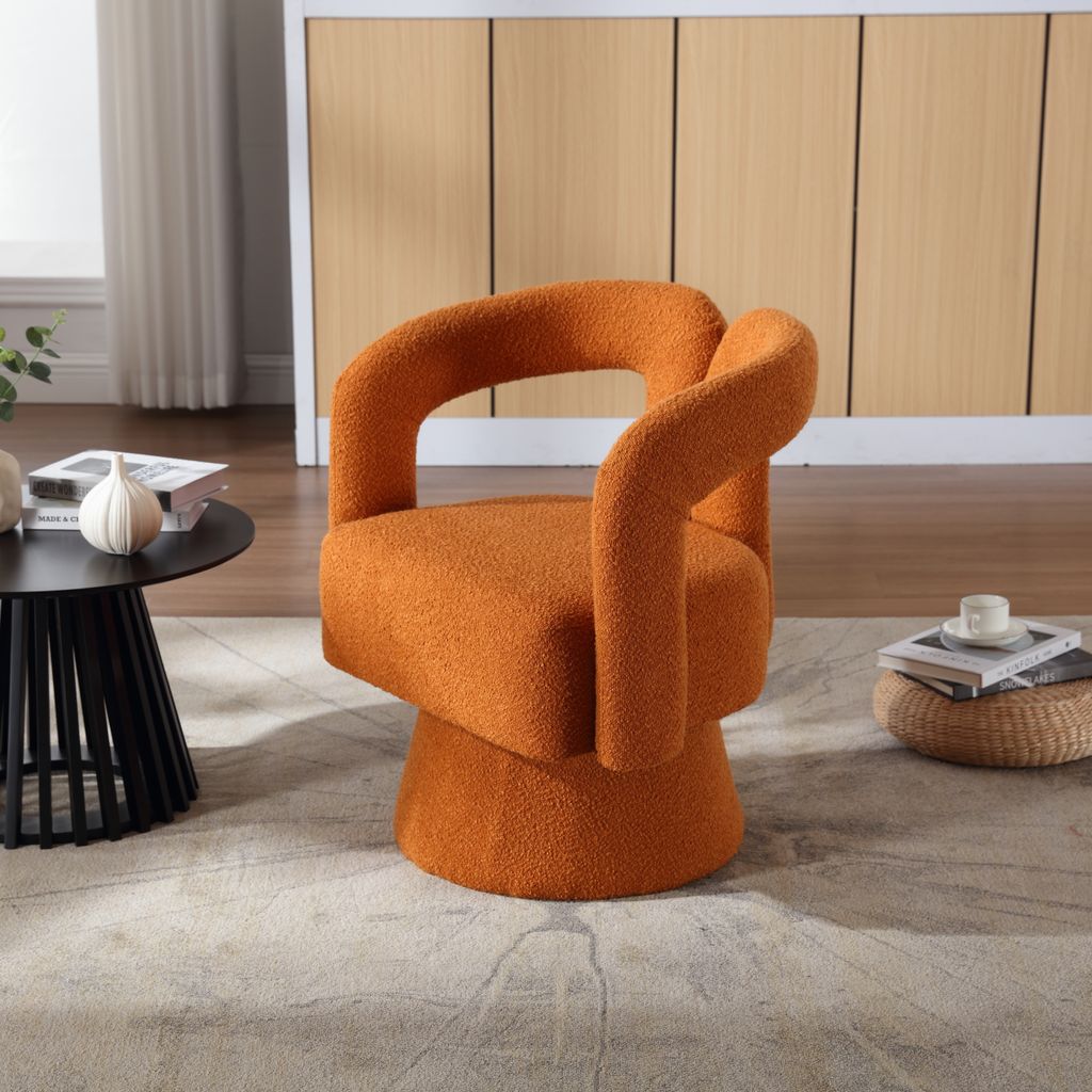 okwish 360° drehbarer Freizeitsessel Loungesessel Produktbild 