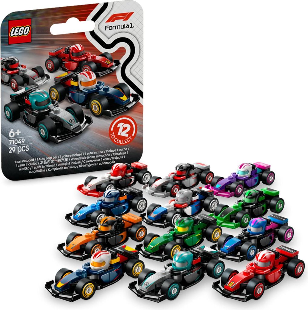 LEGO® Minifigurky 71049 Sběratelská závodní auta F1® Obrázek produktu 