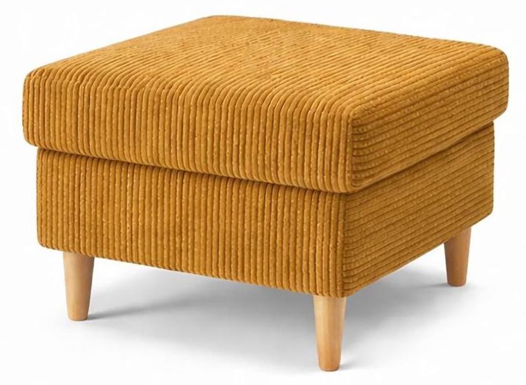 Podnóżek pufa Carl styl skandynawski do fotela 50x50x40 Zdjęcie produktu 