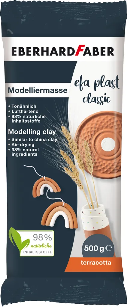 Masse de modelage EFA Plast pour sculptures et loisirs créatifs 500g