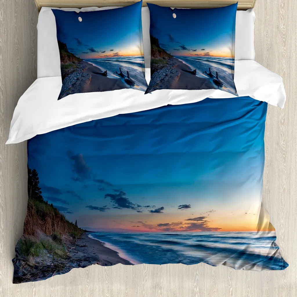 Copripiumino Antiacaro ABAKUHAUS: Riposo Sicuro 200x200 cm Blu