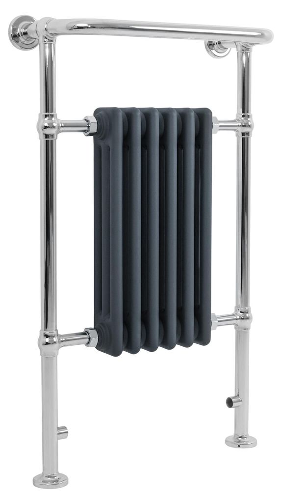 Conventionele handdoekradiator – 950 mm x 570 mm – Productafbeelding 