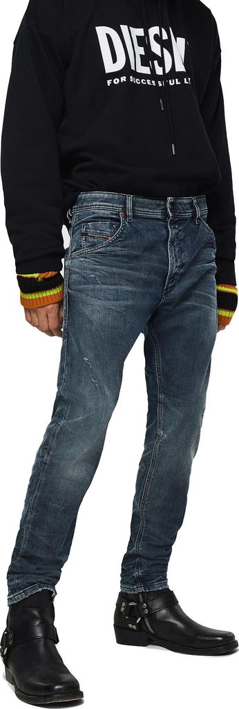 Diesel Krooley-T 0870W Herren Jeans Hose Joggjeans Produktbild 