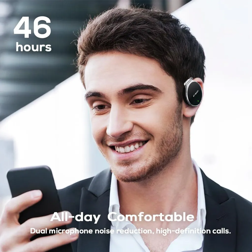 Cuffie Sportive Clip-on Wireless 52h | Bluetooth 5.4 Multipoint - 2